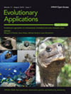 Evolutionary Applications杂志封面